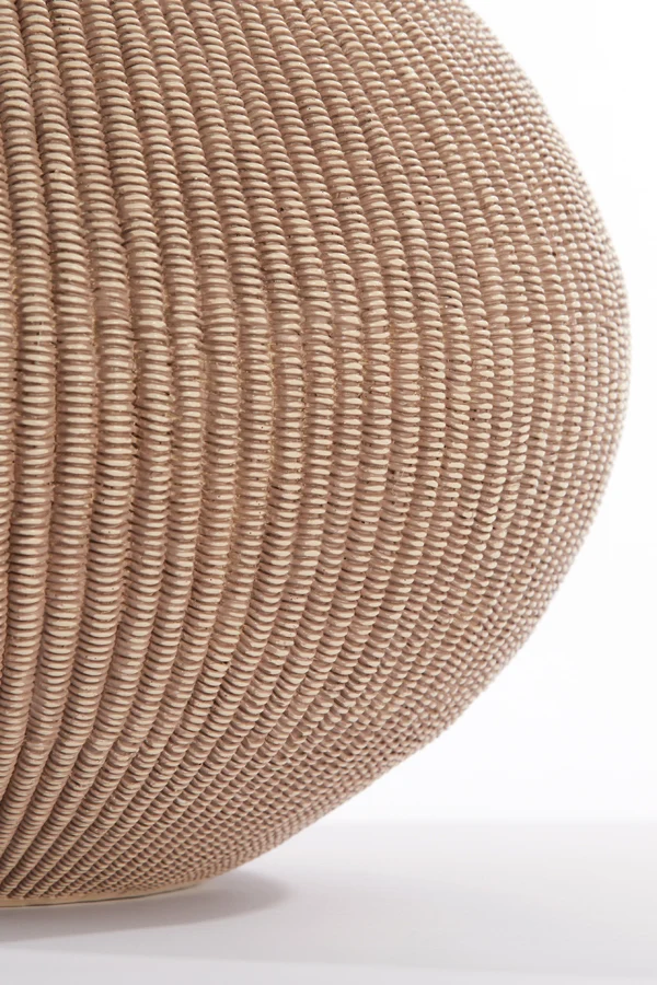 Vase deco 35x26,5 cm VALERIE light brown