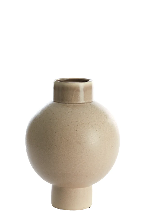 Vase deco 28x38 cm ZELATA ceramics sand