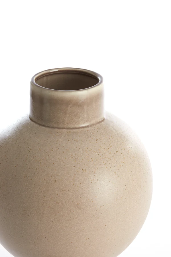 Vase deco 28x38 cm ZELATA ceramics sand