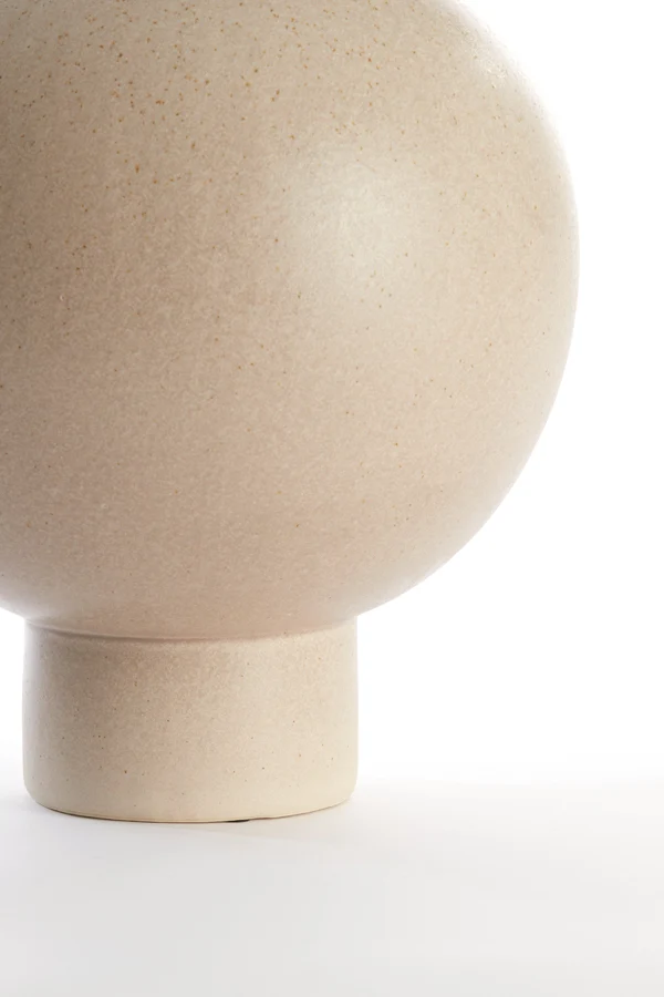Vase deco 28x38 cm ZELATA ceramics sand