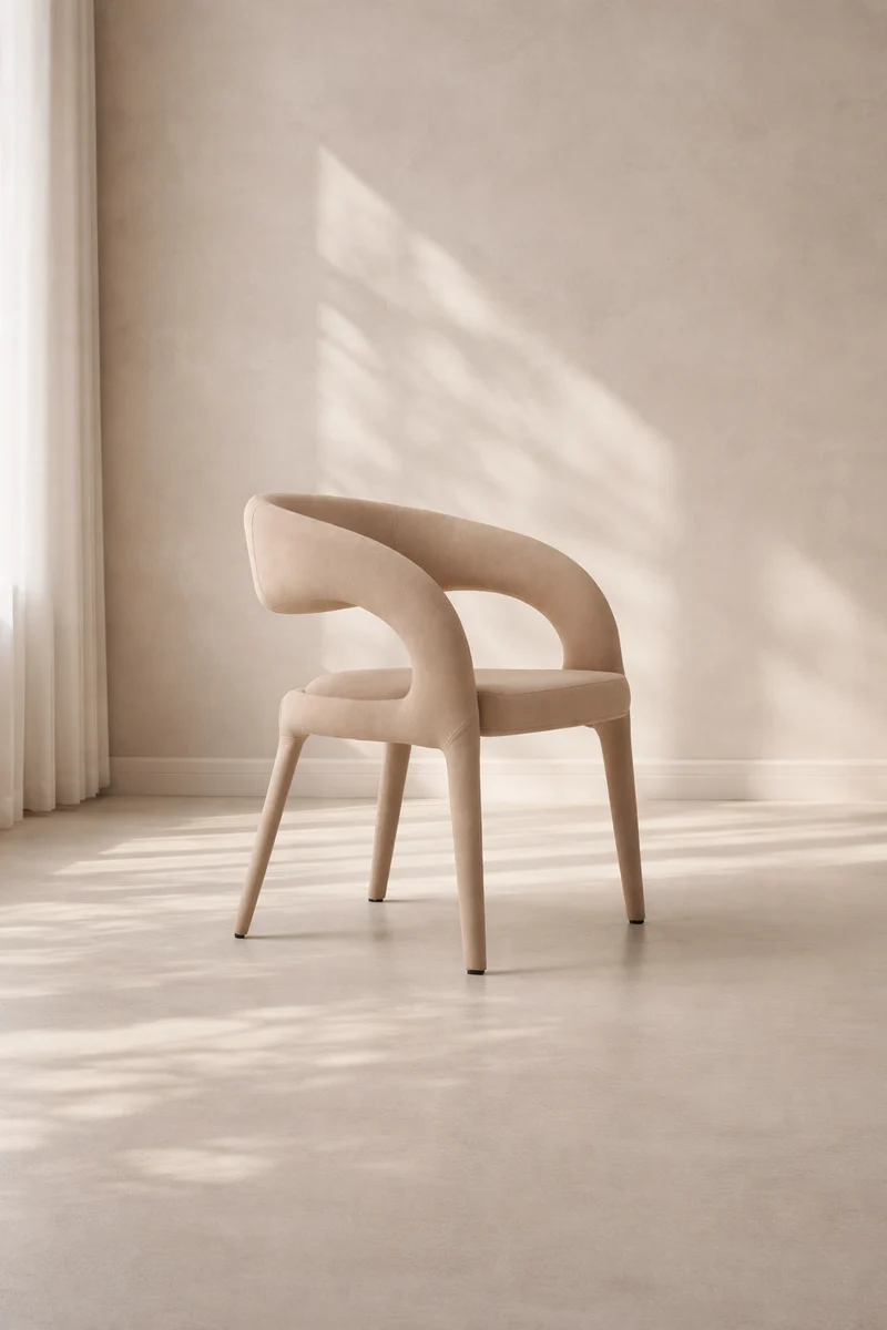 Matzo Dining Chair - Vintage Ecco Pelle