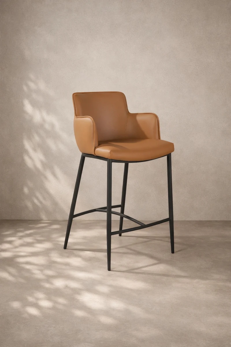 Kim Counter Stool - Tan