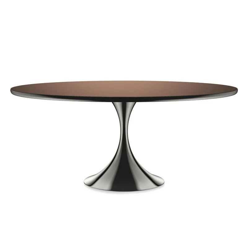 Semper Dining Table in Deep Bronze - Oval