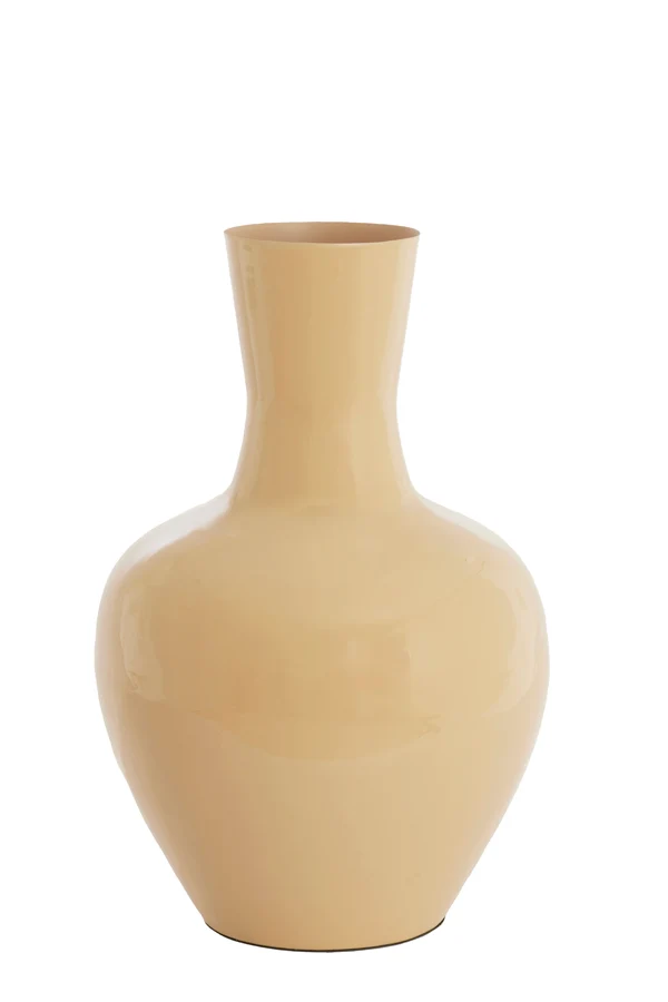 Vase deco 44x69 cm NANA shiny sand