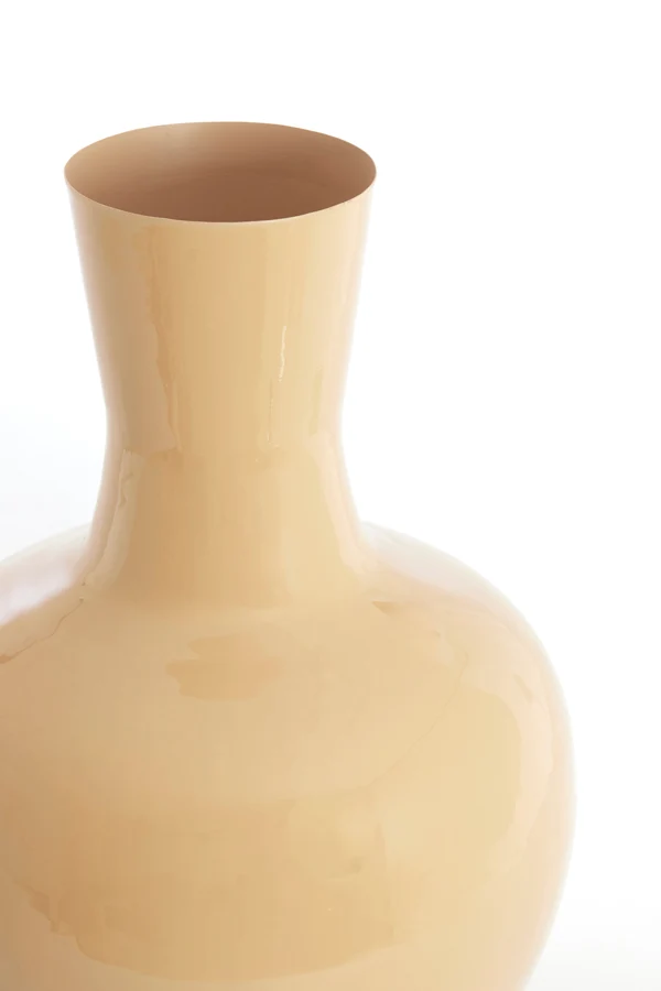 Vase deco 44x69 cm NANA shiny sand