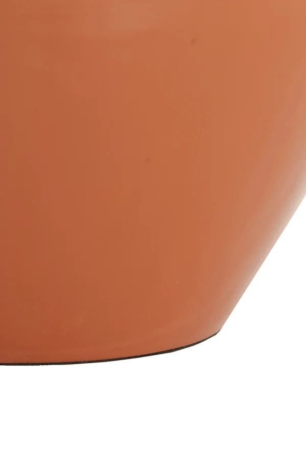 Vase deco 44x69 cm NANA shiny dark orange