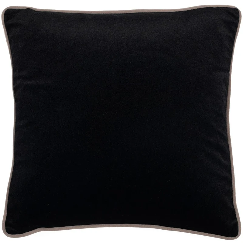 Paul Moneypenny Twofaced Black And Cream Cushion | OUTLET