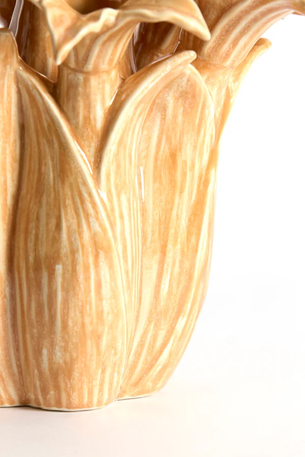 Vase deco 26,5x28 cm SAMPAGA ceramics orange