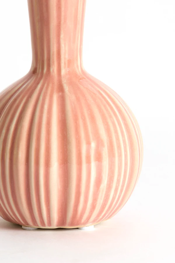 Vase deco 9,5x17 cm SHAREL ceramics pink