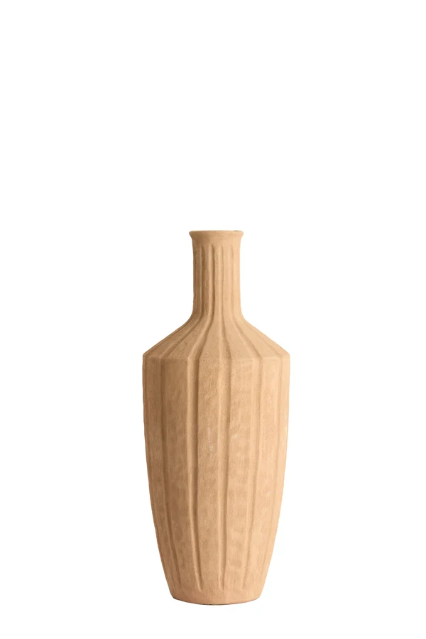 Vase deco 22,5x58 cm AYNA ceramics light peach