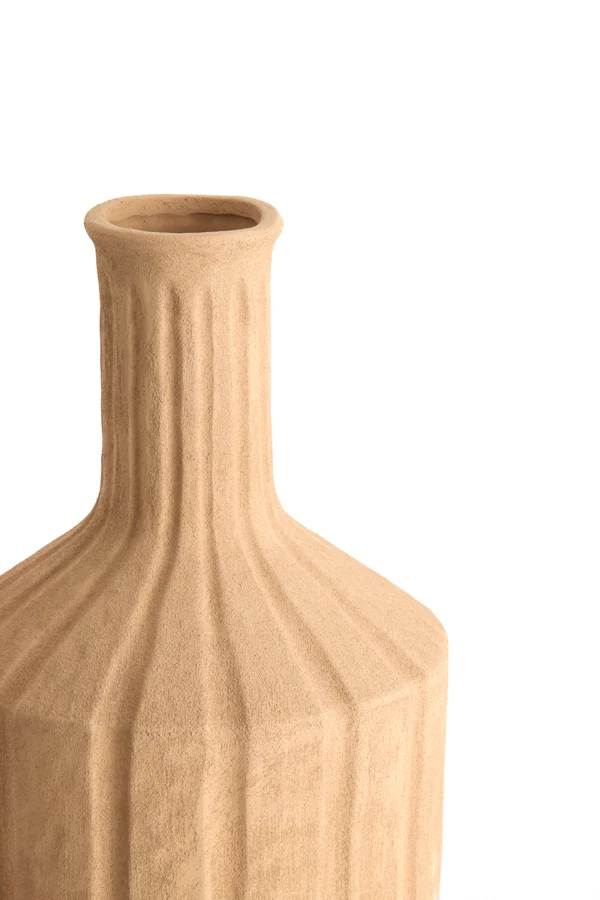 Vase deco 22,5x58 cm AYNA ceramics light peach