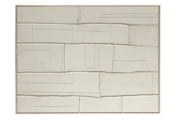 Wall ornament 90x3,5x120 cm ALZEDO cream