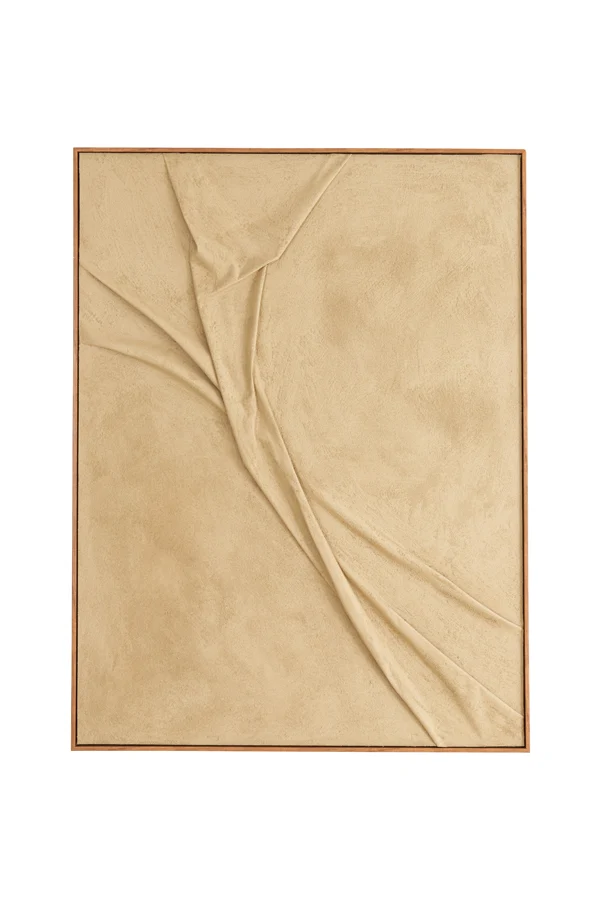 Wall ornament 90x2,5x120 cm ELINOR sand