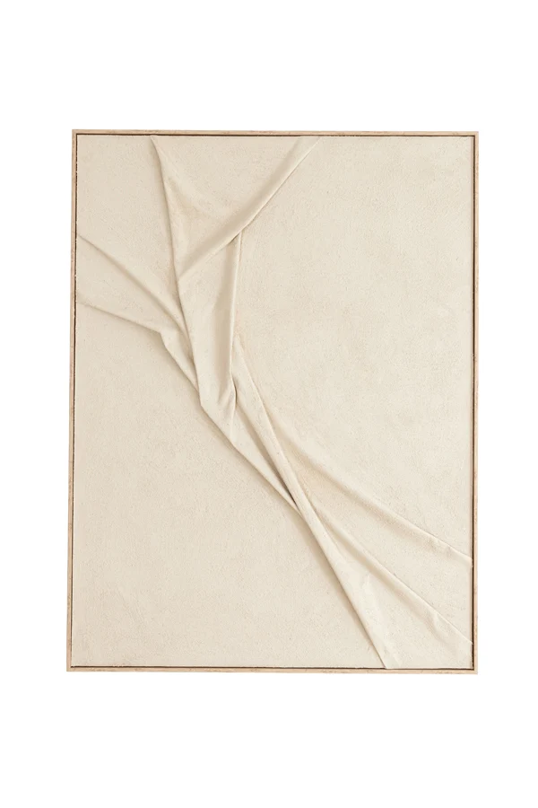 Wall ornament 90x2,5x120 cm ELINOR cream