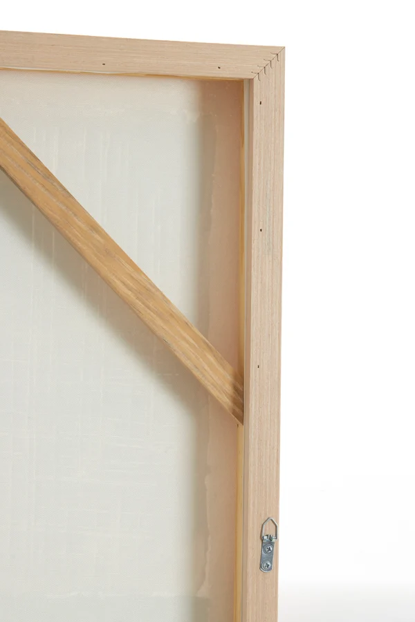 Wall ornament 60x3,5x80 cm MAREYA olive green+cream