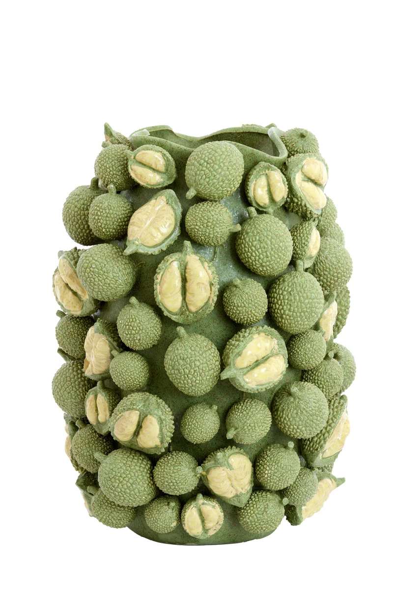 Vase deco 35,5x45 cm LANIKA ceramics matt green