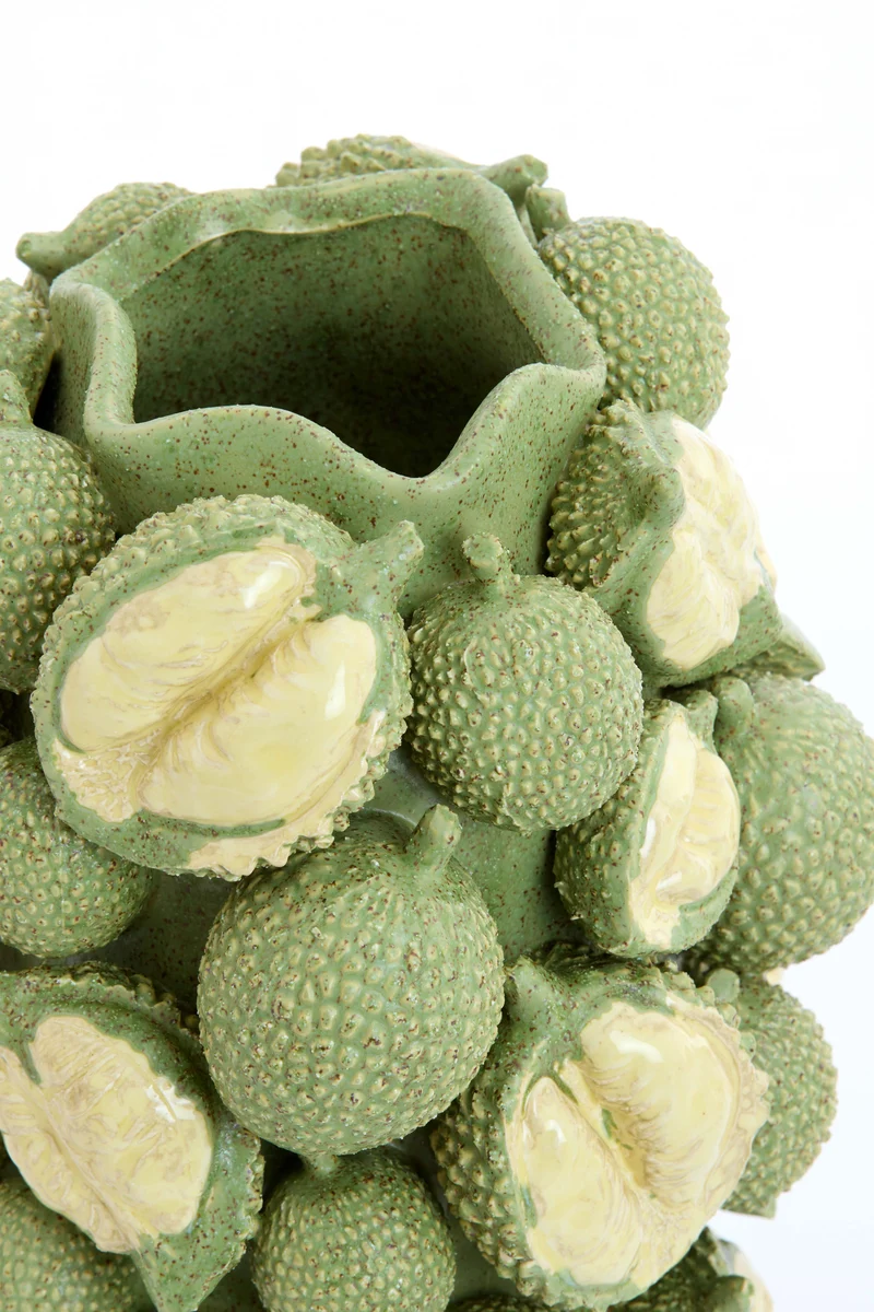 Vase deco 35,5x45 cm LANIKA ceramics matt green