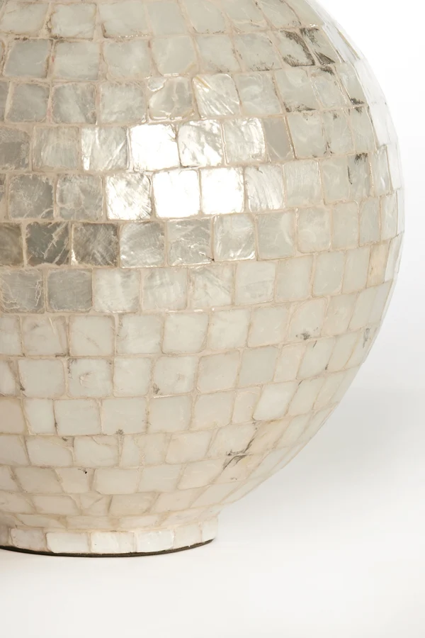 Vase deco 28x35 cm ELORZA cream