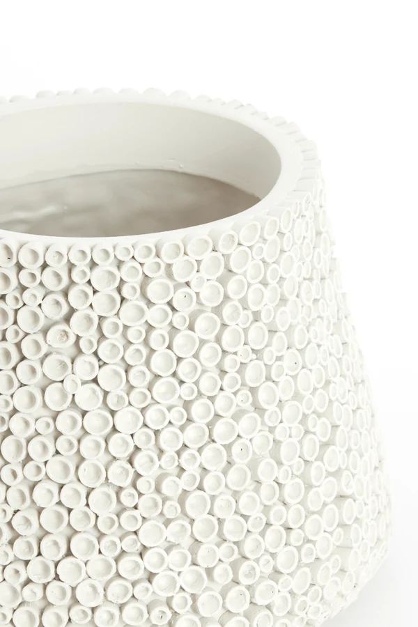 Vase deco 28x21 cm OLVERA cream