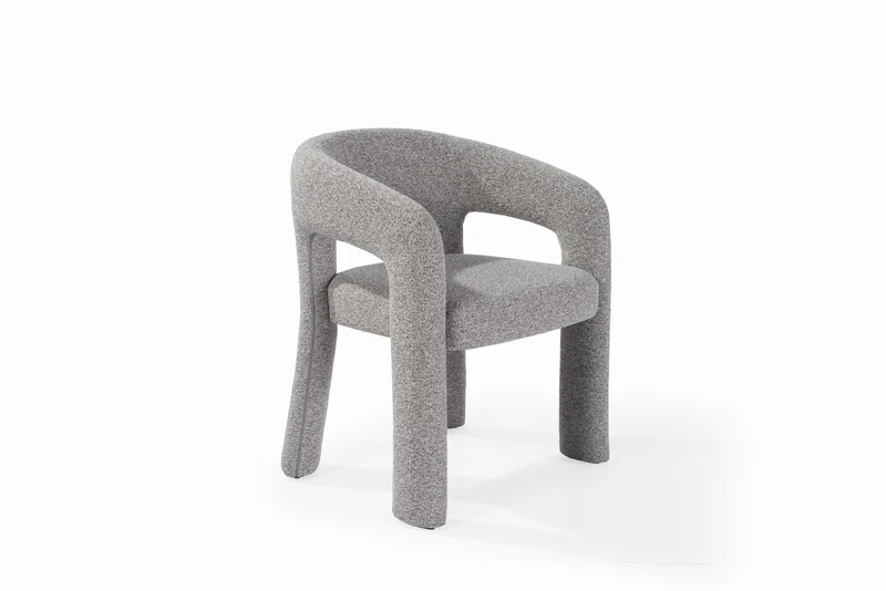 Jace Dining Chair - Grey Boucle