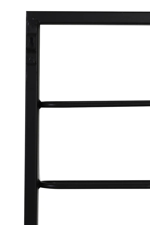 Wine rack 8 bottles 42x6x120 cm MACABEN black
