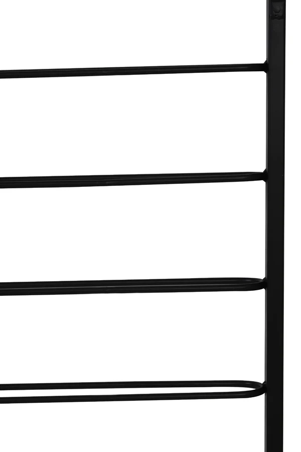 Wine rack 8 bottles 42x6x120 cm MACABEN black