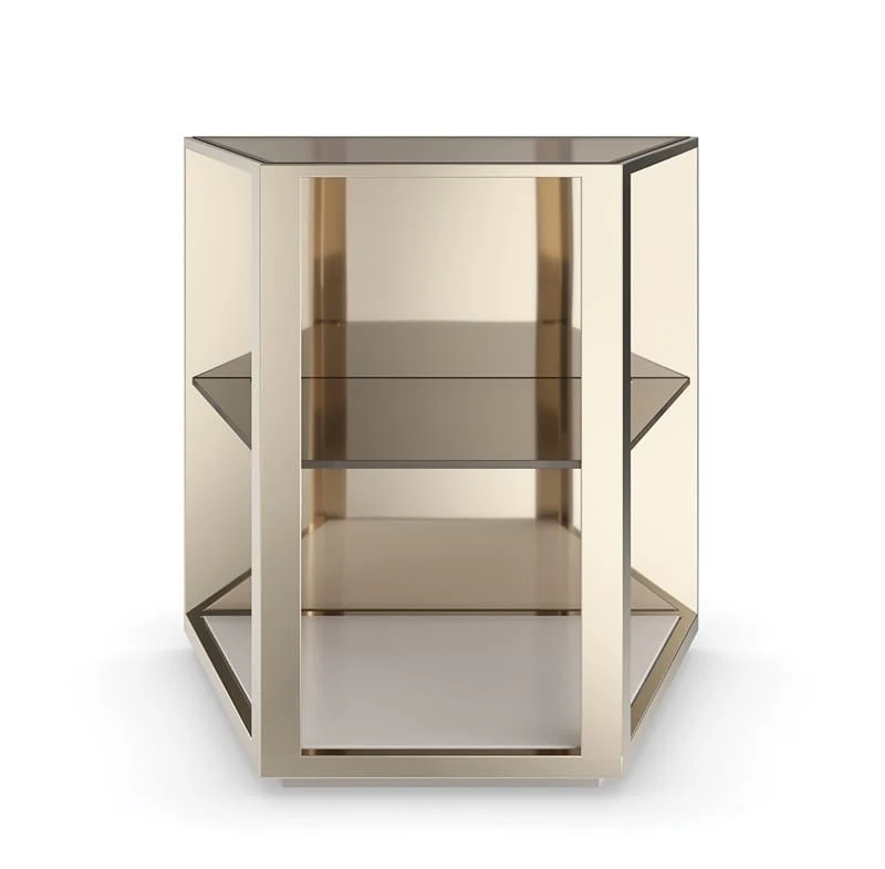 Refraction End Table