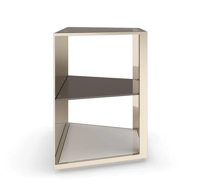 Refraction End Table