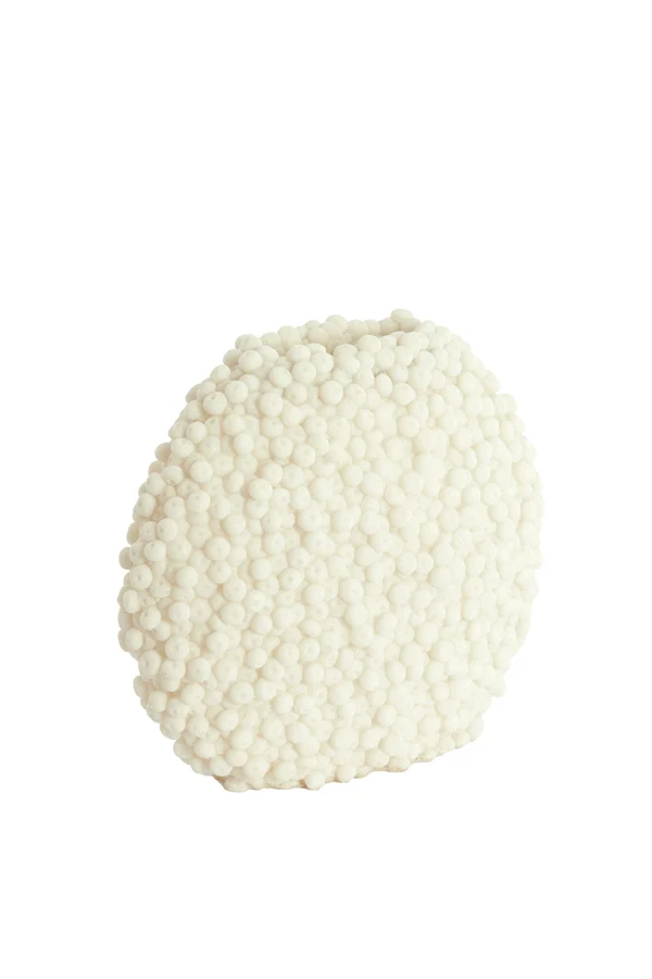 Vase deco 44x19x37 cm BERRIES beige