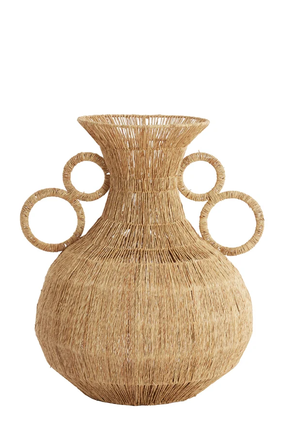 Vase deco 43x54 cm BRISA jute natural