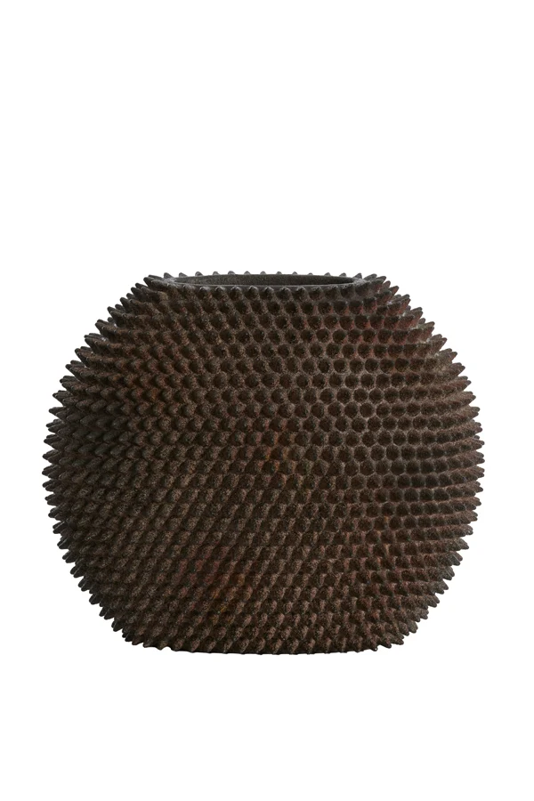 Vase deco 43x18,5x35 cm CALDRAS brown