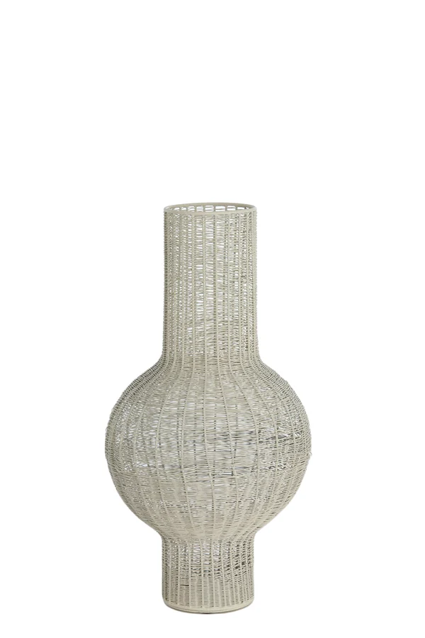 Vase deco 25x48 cm COMPETA cream