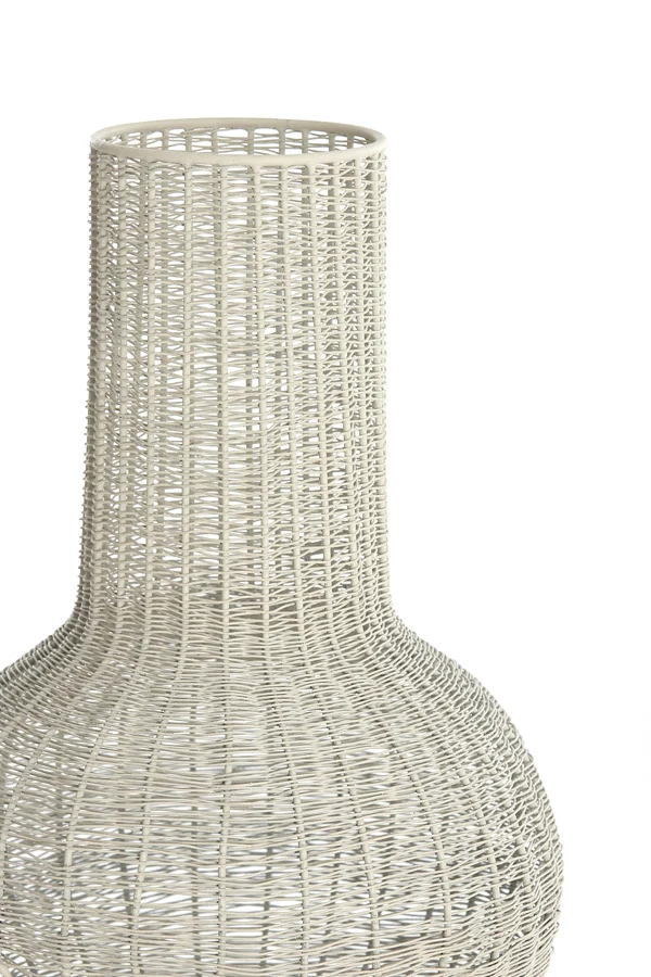 Vase deco 25x48 cm COMPETA cream