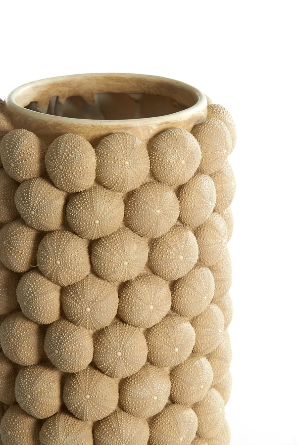 Vase deco 25x40 cm SEA URCHIN sand