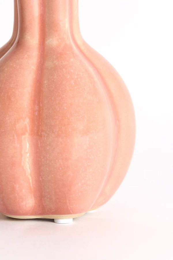 Vase deco 8x17 cm SYDELL ceramics pink
