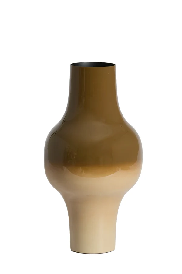 Vase deco 22,5x41,5 cm SINDO dark brown+sand