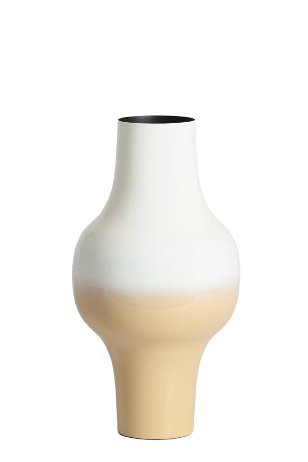 Vase deco 22,5x41,5 cm SINDO cream+beige
