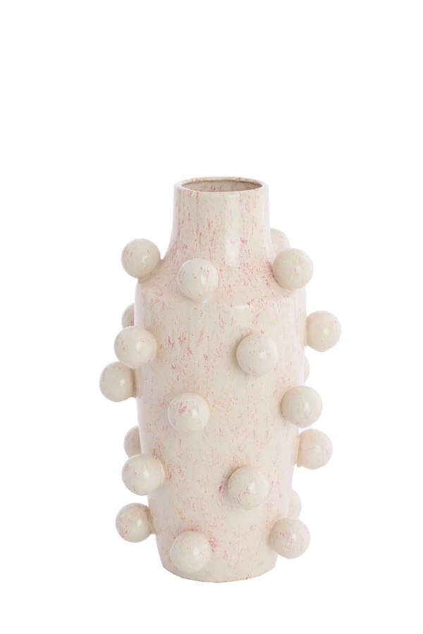 Vase deco 22,5x36,5 cm MOLLY ceramics pink