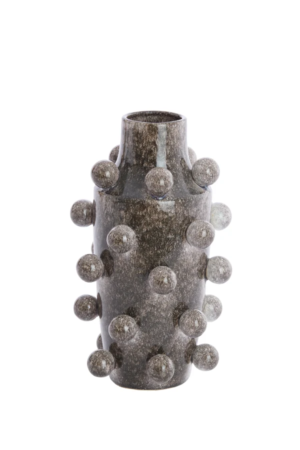 Vase deco 22,5x36,5 cm MOLLY ceramics dark brown