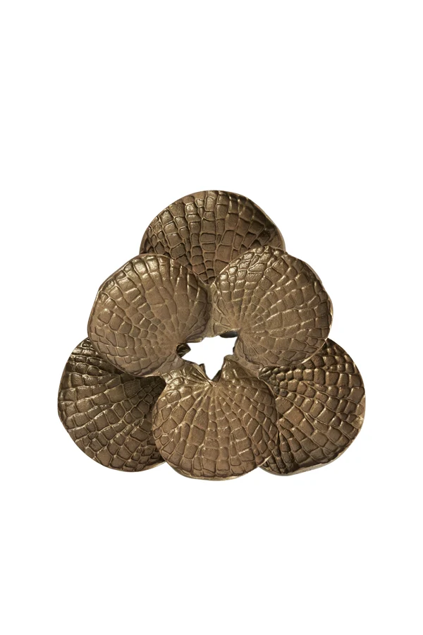 Wall ornament 30x29x6 cm SOLASSI gold