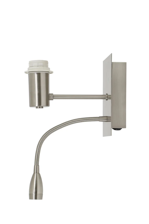 Wall lamp+ledflex 20x11x35 cm REGINA nickel satin