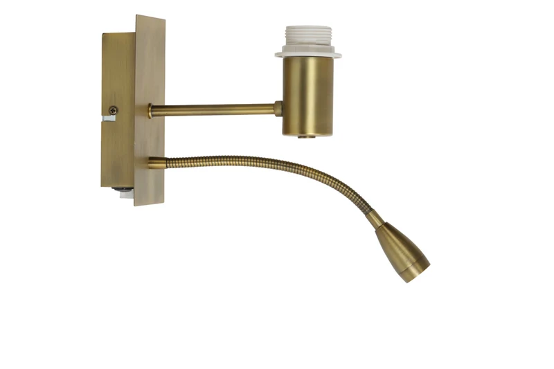 Wall lamp+ledflex 20x11x35 cm REGINA antique bronze