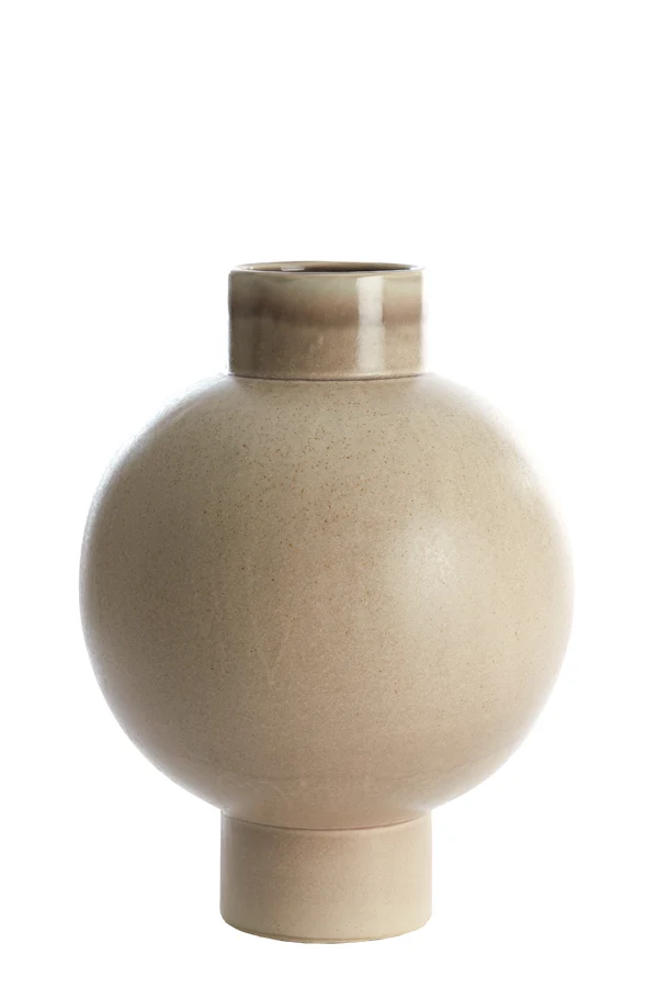 Vase deco 34x46 cm ZELATA ceramics sand