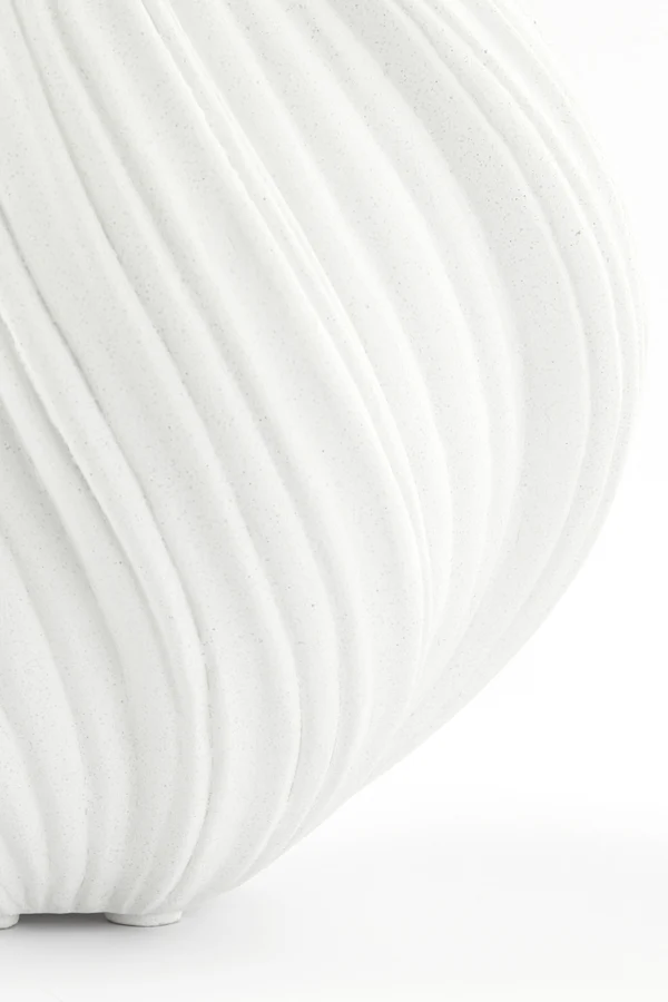 Vase deco 34x32 cm YATUNG cream