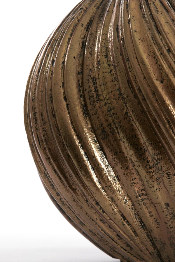 Vase deco 34x32 cm YATUNG antique bronze