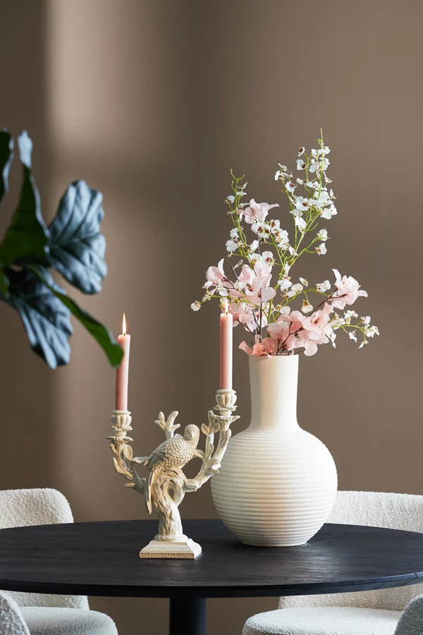 Vase deco 28,5x42 cm ULLOA ceramics matt cream