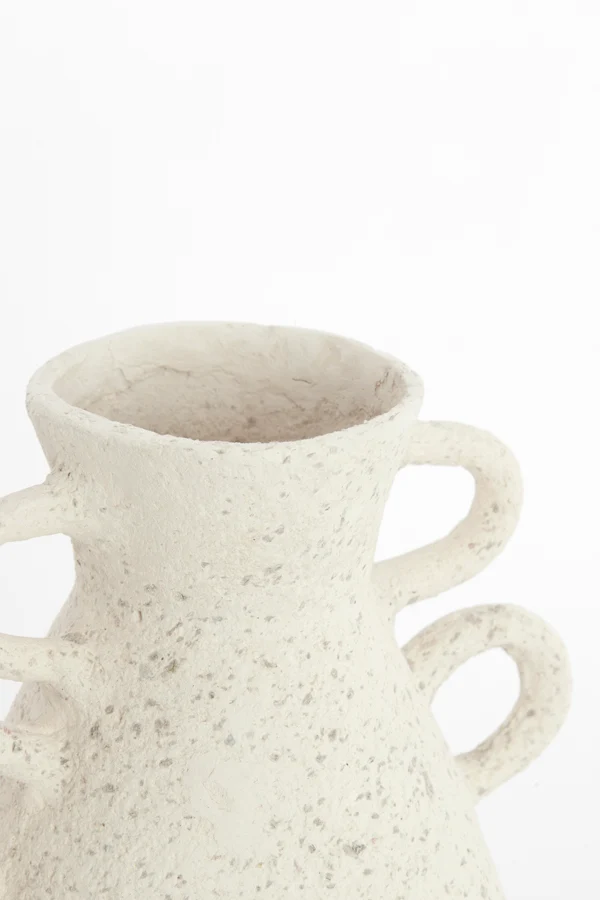Vase deco 28,5x35 cm ZEPHAN matt cream