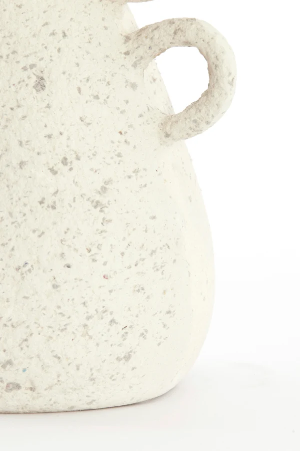 Vase deco 28,5x35 cm ZEPHAN matt cream