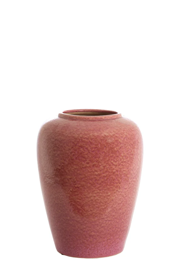 Vase deco 40x52 cm VALERIA ceramics dark pink