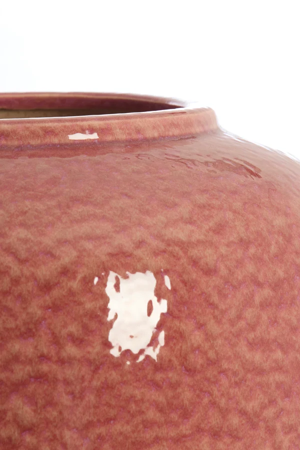 Vase deco 40x52 cm VALERIA ceramics dark pink